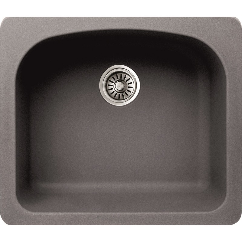 Мивка за кухня, гранит Inter Ceramic ICSG 8302 GRAY - цена: 369.00лв.
